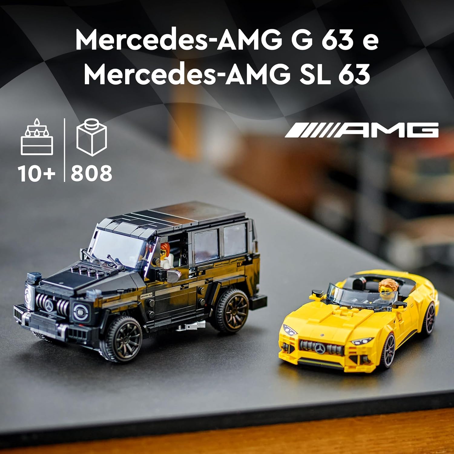 Lego Speed Champions Mercedes-AMG G 63 e SL 63 (76924) - immagine 2