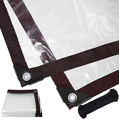 Telone Trasparente 3x5m con Occhielli per Esterni