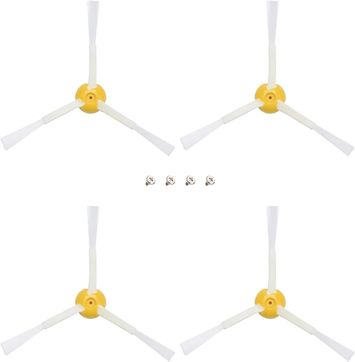 Spazzole Laterali di Ricambio per Room-ba - 4 Pezzi - immagine 1