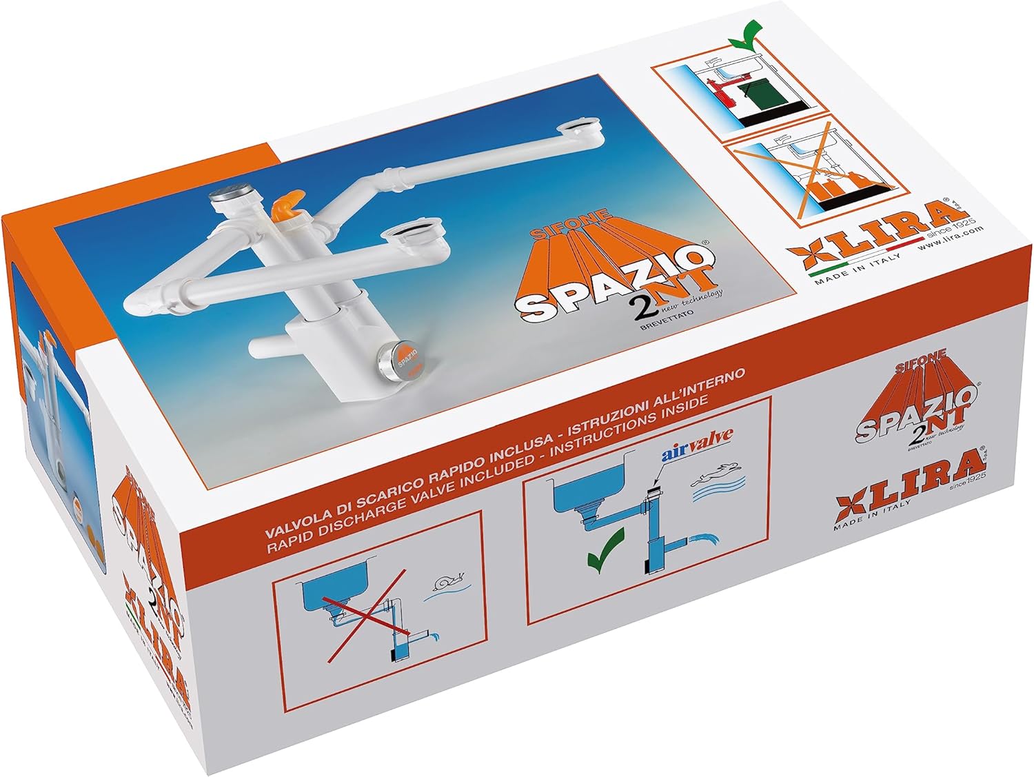 SIFONE Lira SPAZIO 2 NT ISPEZIONABILE - immagine 6