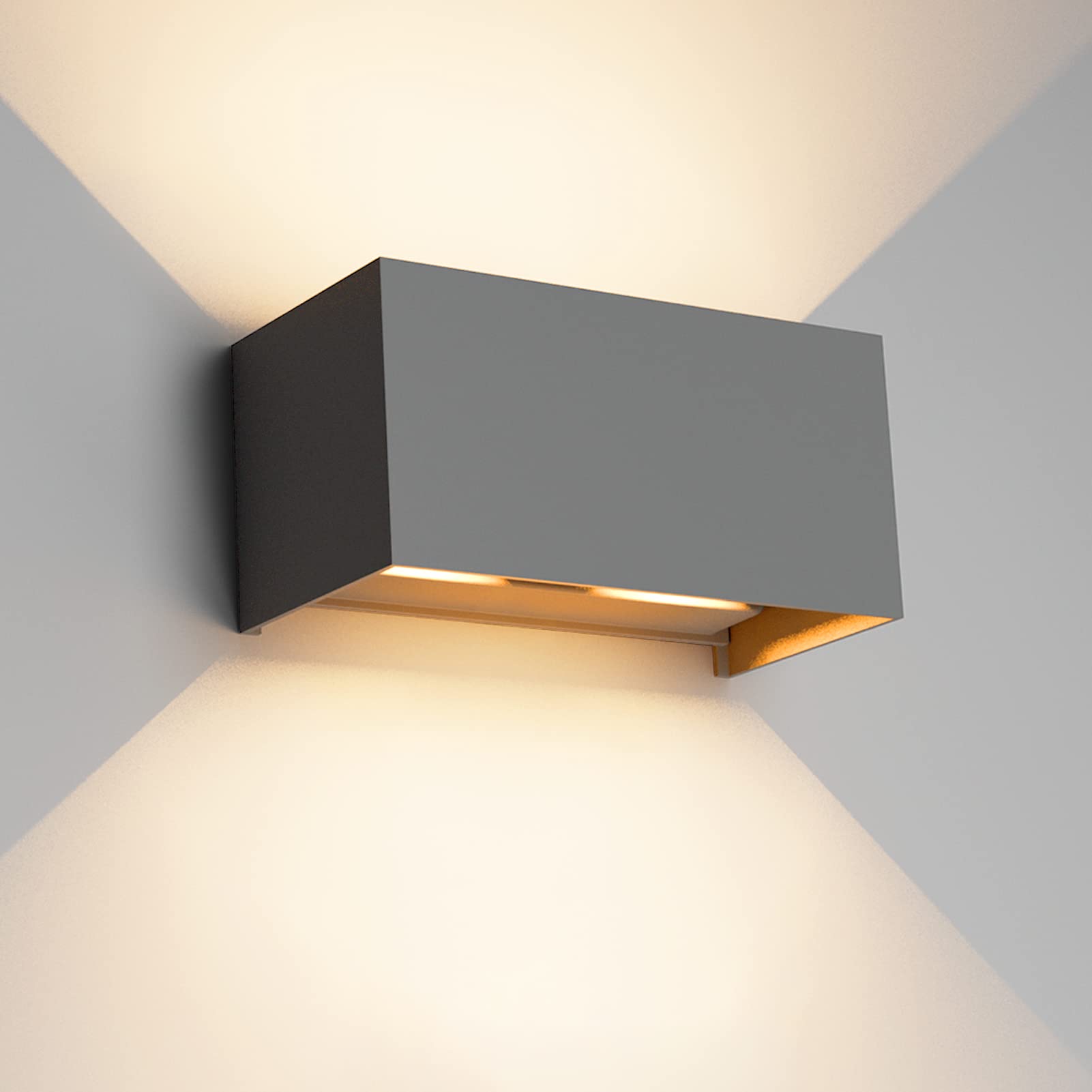 Klighten Lampada da Parete 24W Esterno/Interno IP65