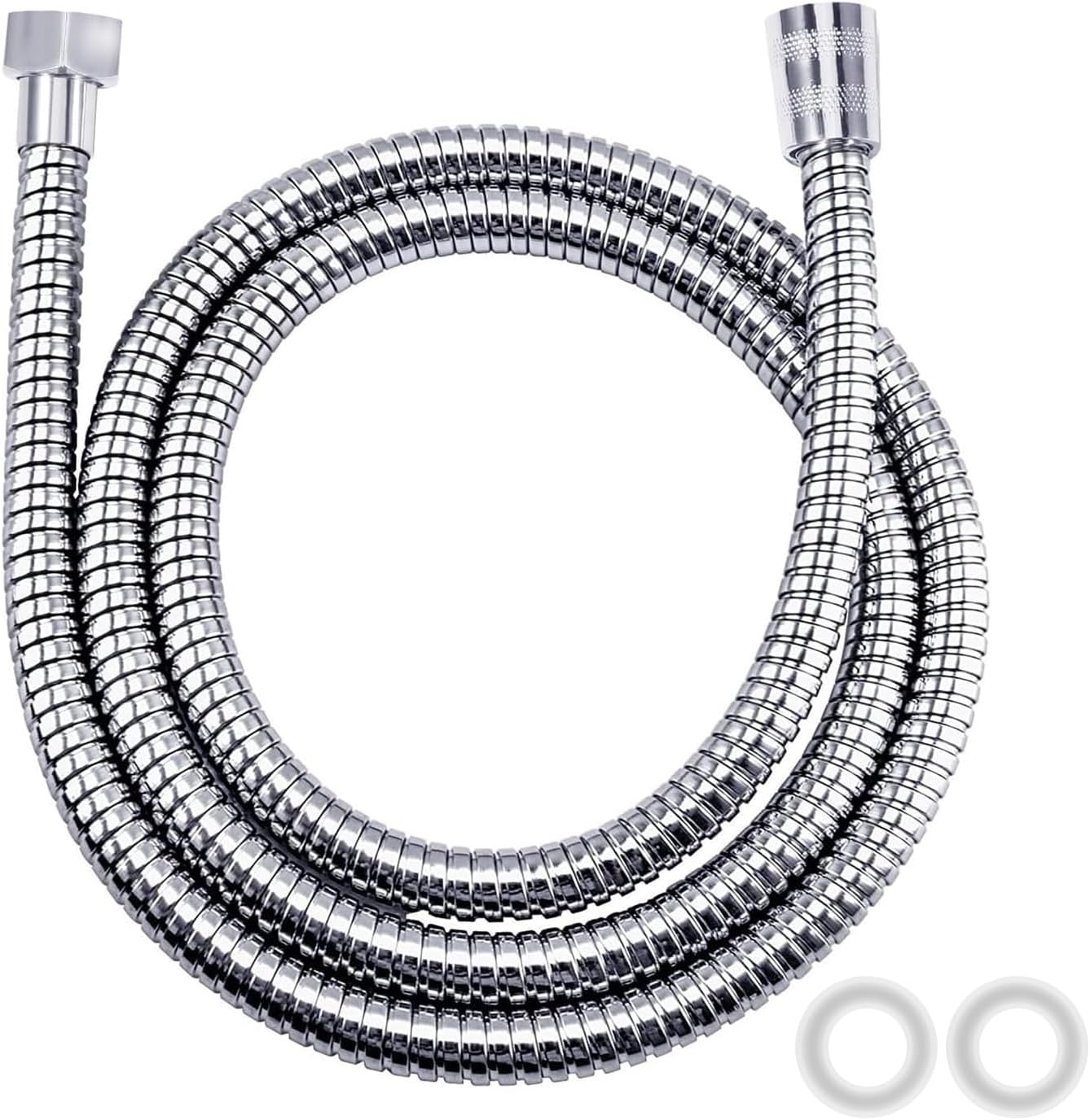 Vinabo Flessibile Doccia in Acciaio Inossidabile 150 CM - immagine 1