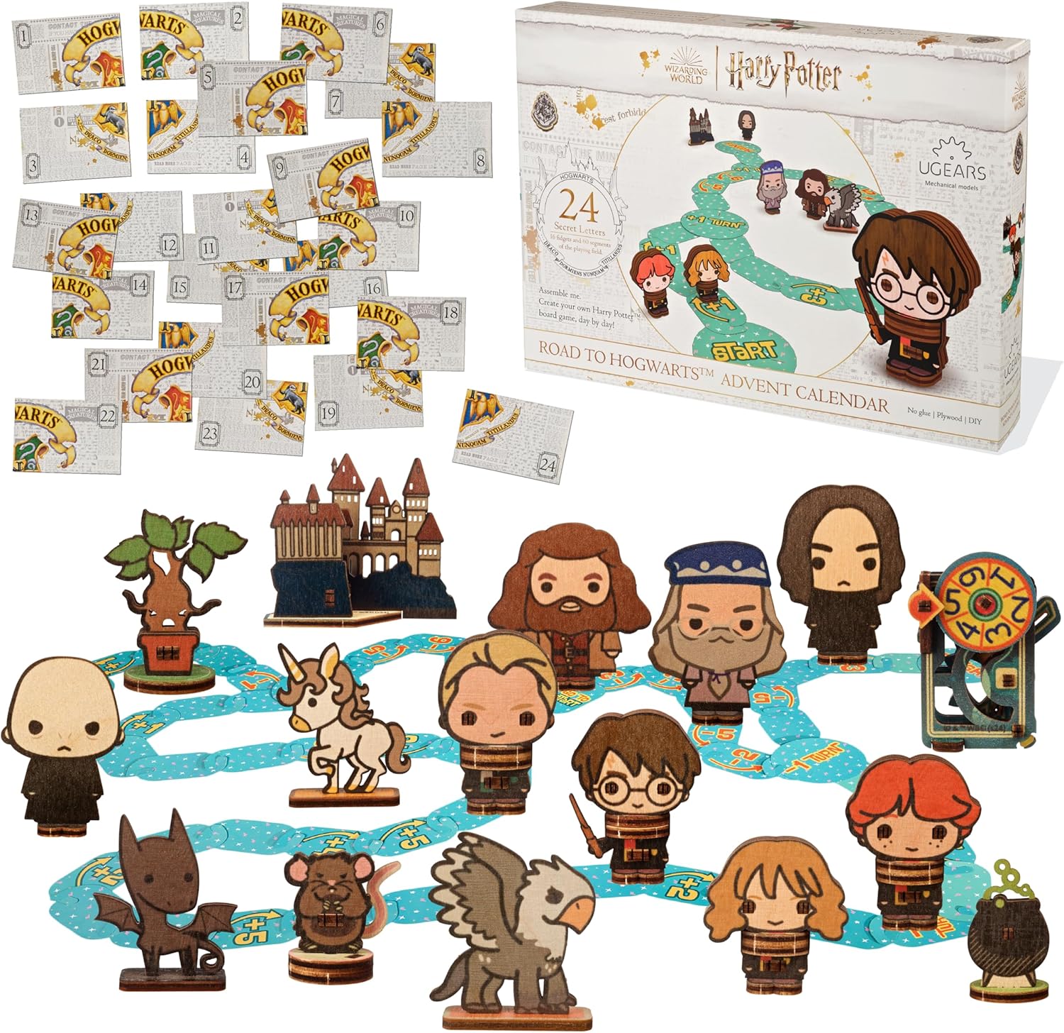 Ugears Harry Potter Calendario Avvento 2025 - Road to Hogwarts - immagine 1