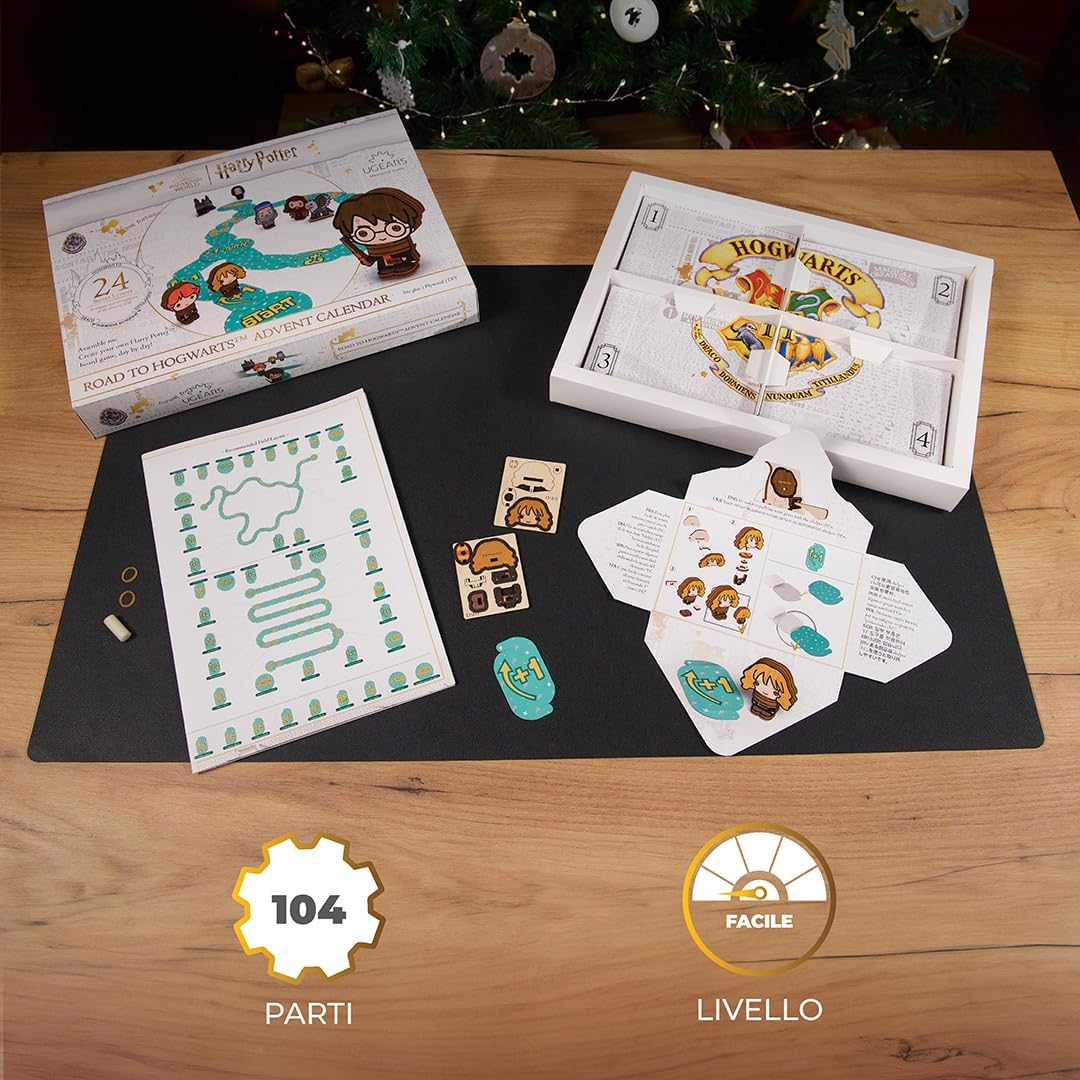 Ugears Harry Potter Calendario Avvento 2025 - Road to Hogwarts - immagine 2