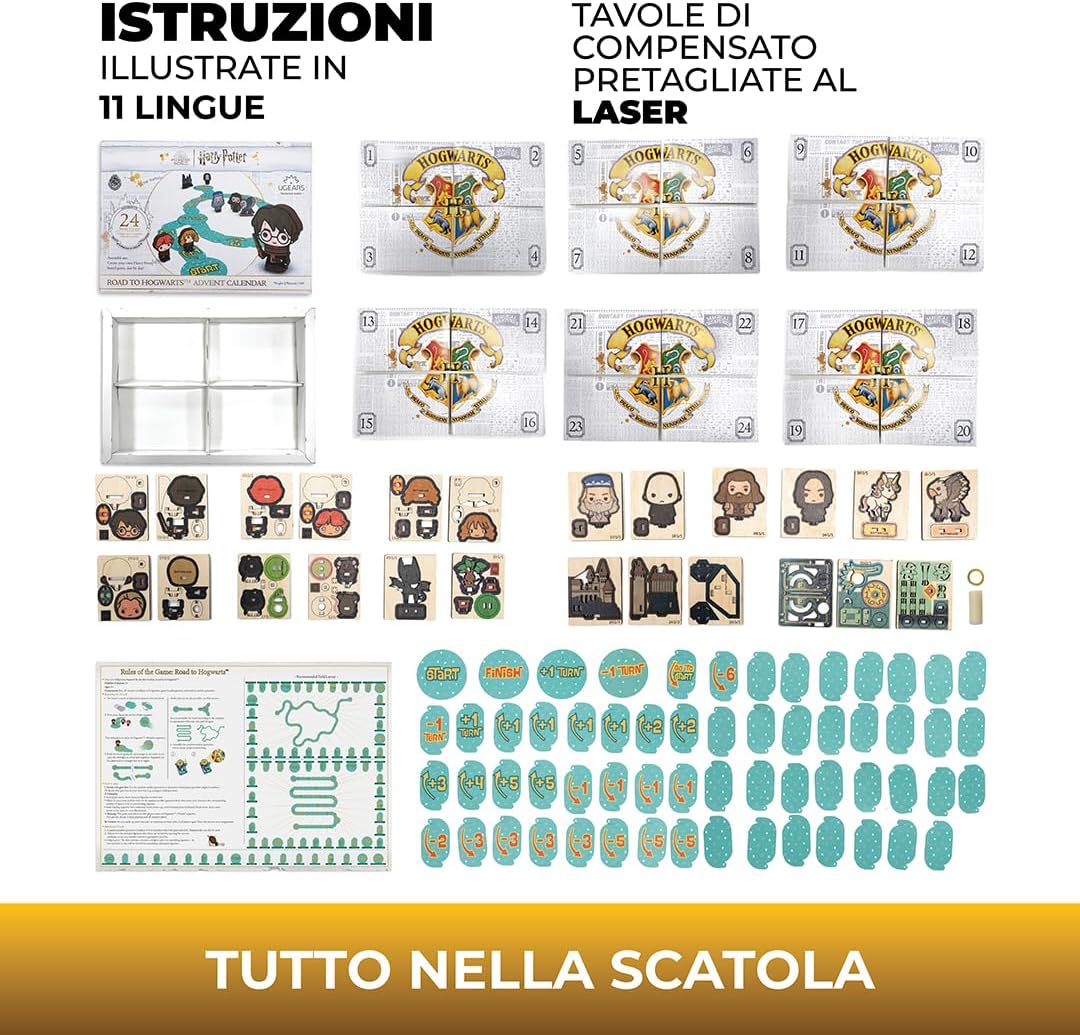Ugears Harry Potter Calendario Avvento 2025 - Road to Hogwarts - immagine 8