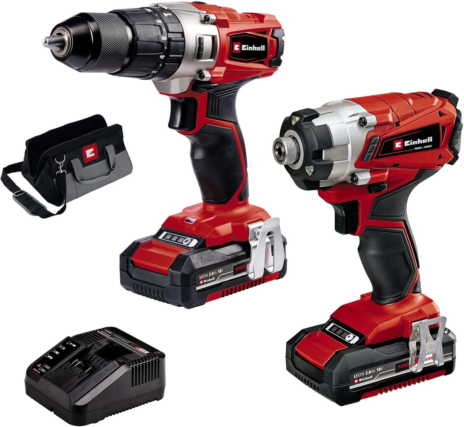Einhell Twinpack Set Utensili Power X-Change 18V - immagine 1