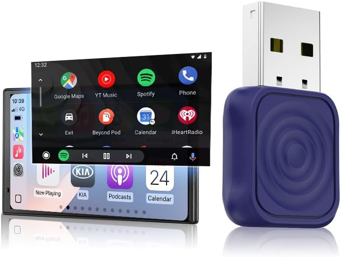 Carlinkit Mini Adattatore Wireless CarPlay & Android Auto - immagine 1