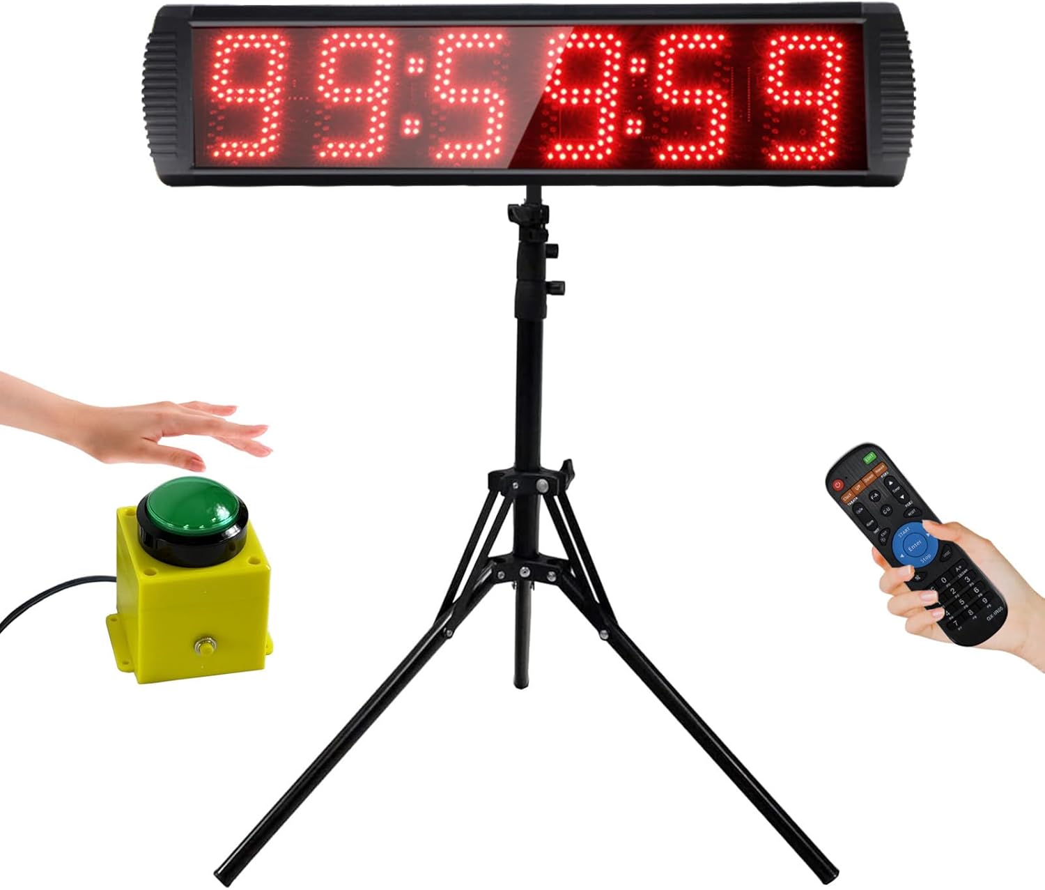 Yz Orologio da Parete Digitale con Telecomando - immagine 1