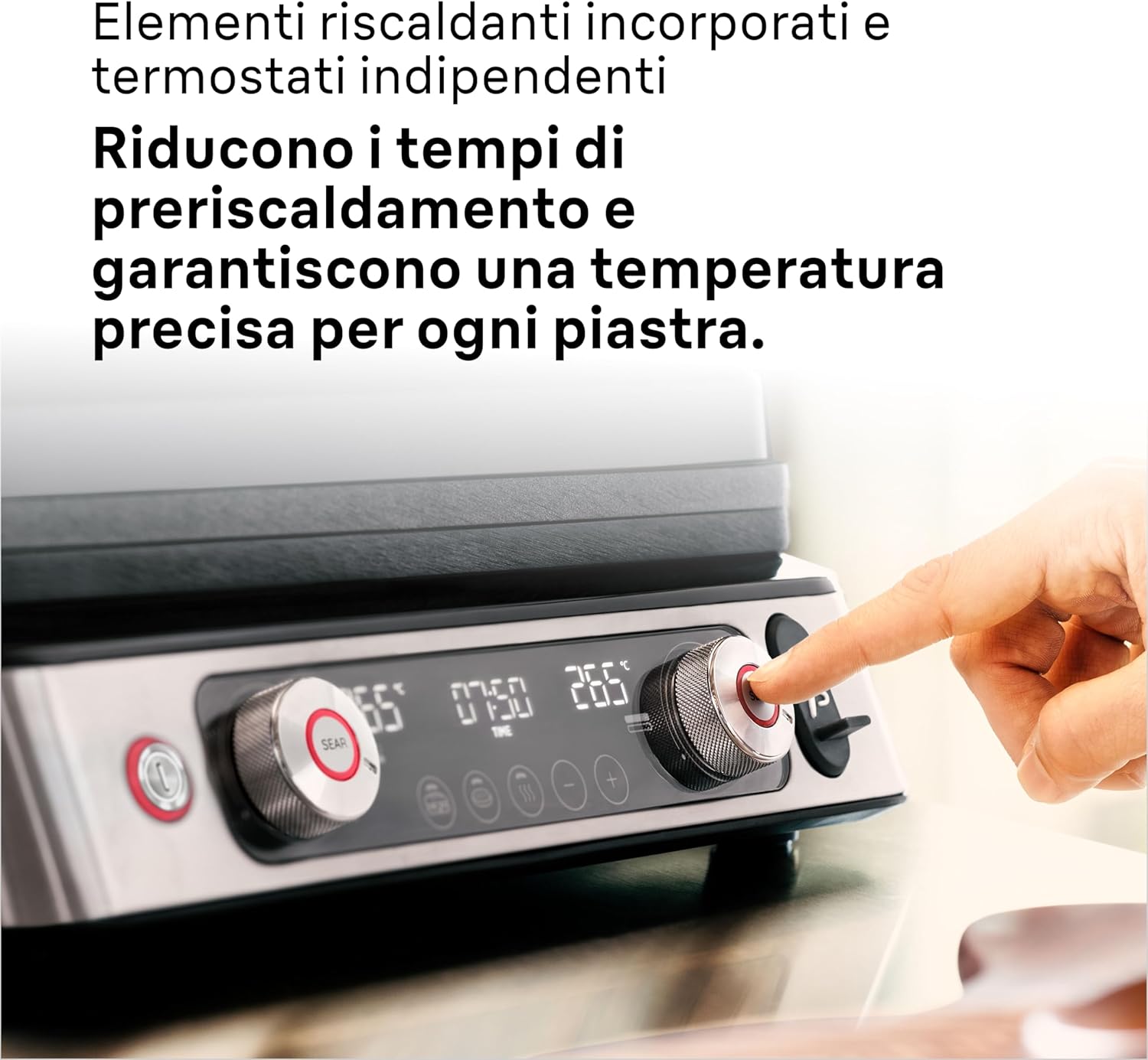 Braun MultiGrill 9 Pro CG 9160 - Griglia Elettrica 2200W - immagine 5