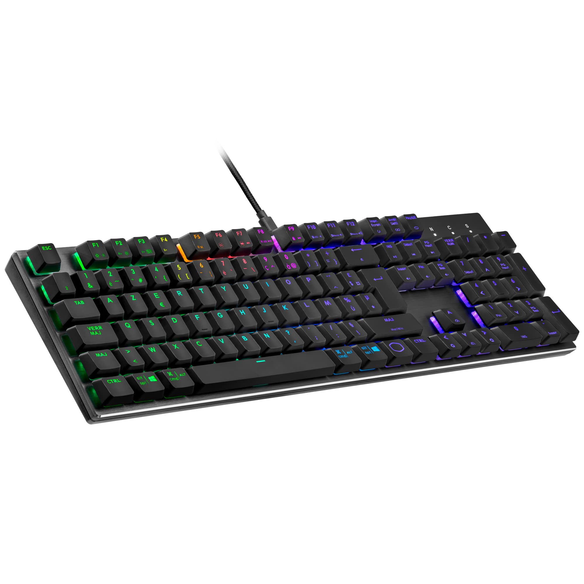 Cooler Master SK652 - Tastiera Meccanica RGB Layout FR