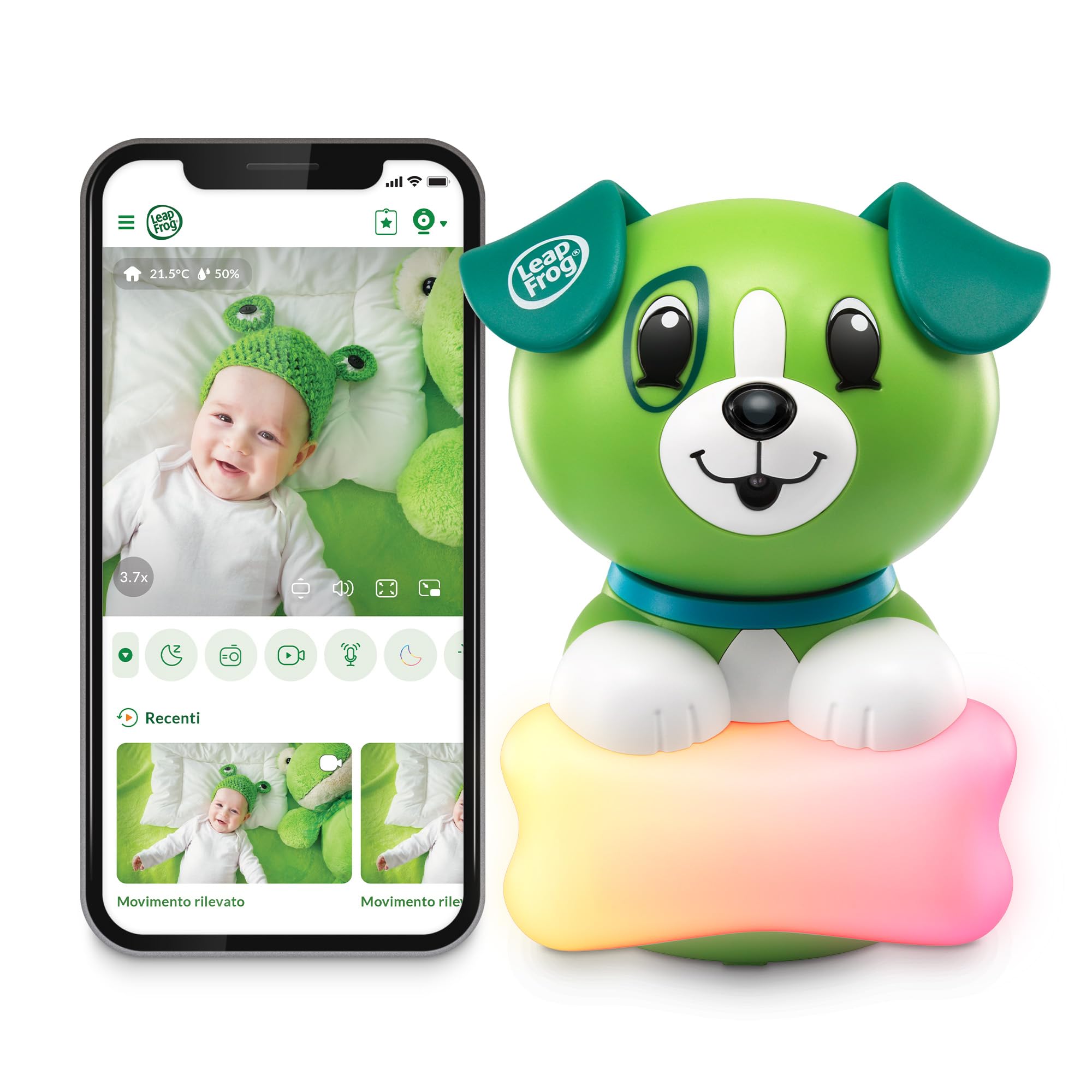 Leapfrog LF2911 Scout Connected Baby Monitor WI-FI FHD 1080p