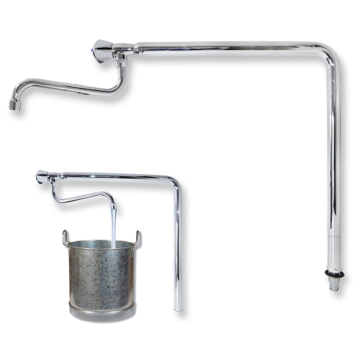 Goldman Service - Rubinetto Industriale a Colonna Orientabile