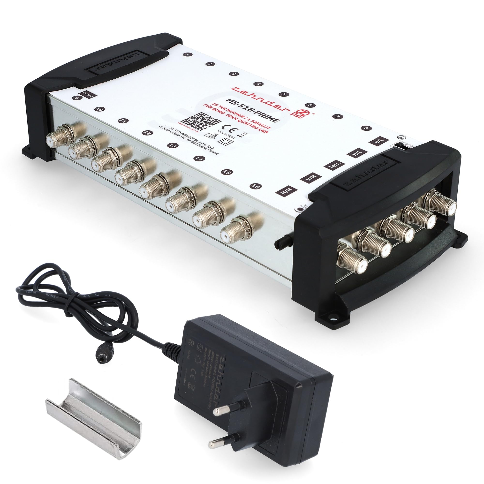 Dieci interruttori 5/16 per Quattro & Quad LNB