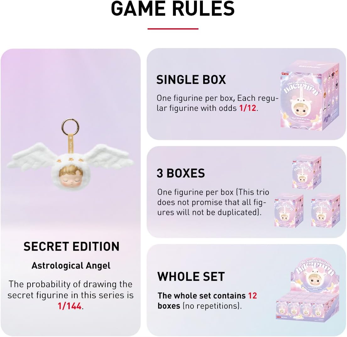 POP MART HACIPUPU The Constellation Series - Vinyl Plush - immagine 6