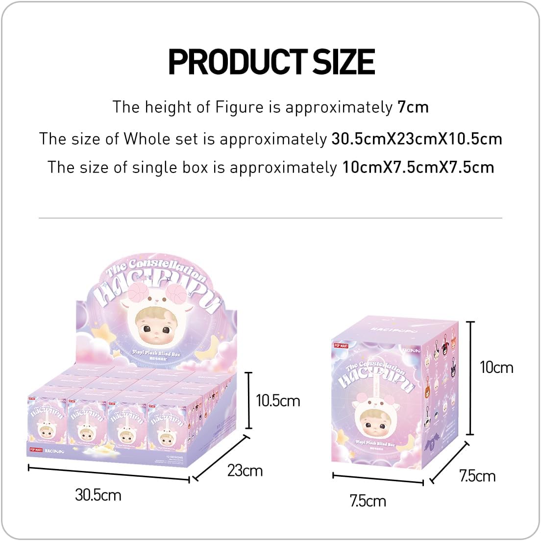 POP MART HACIPUPU The Constellation Series - Vinyl Plush - immagine 7