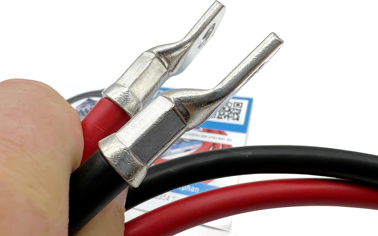 Exoda Set Cavi Batteria 35mm² 100cm M8 Rosso Nero - immagine 4