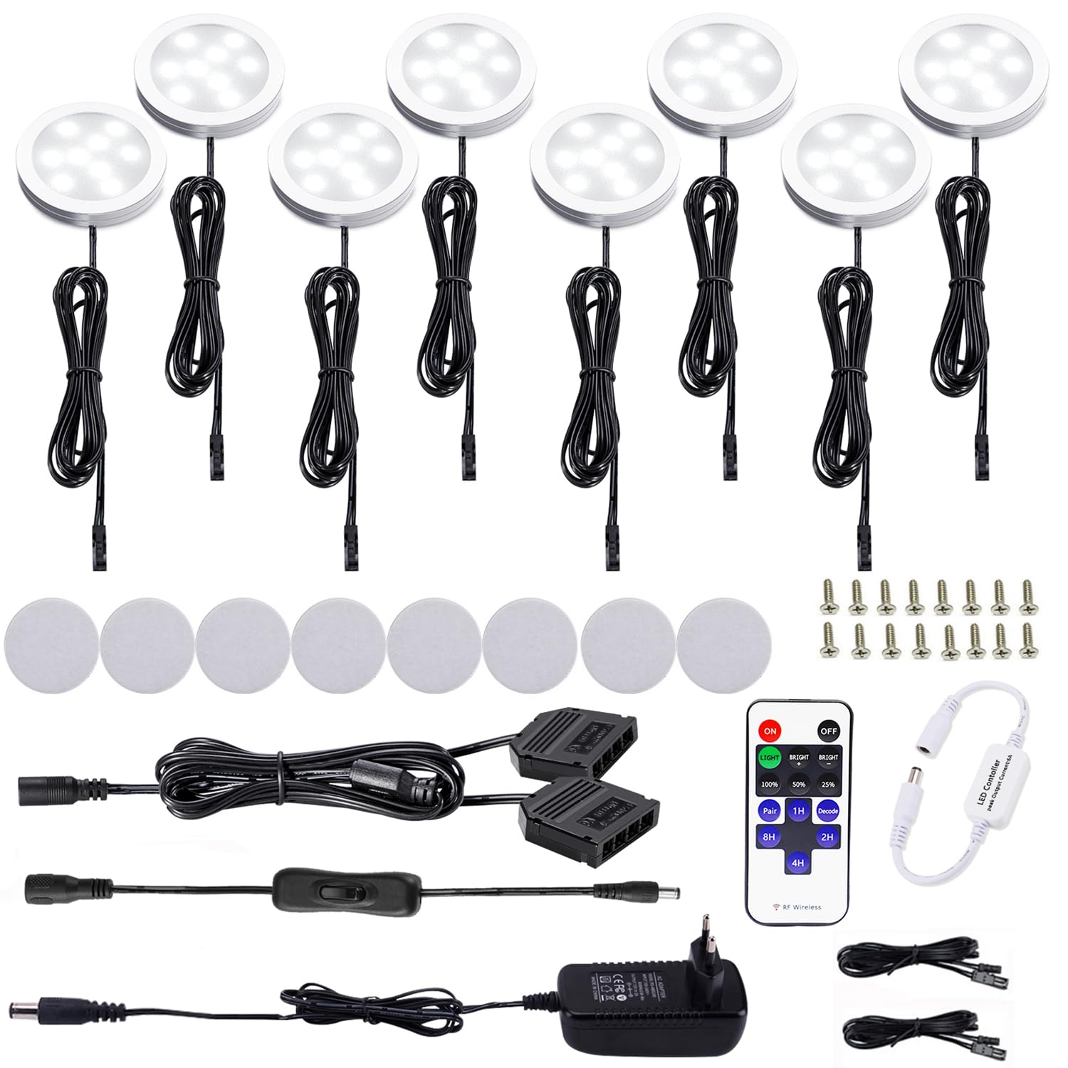 Aiboo Luce Sottopensile Cucina LED Dimmerabile con Telecomando