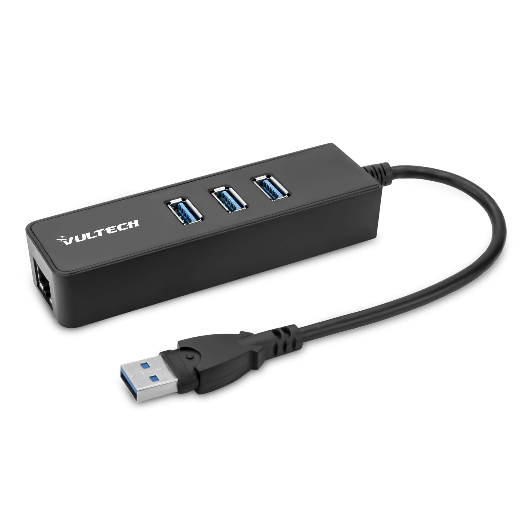 Hub USB 3.0 a 3 Porte con RJ45 Gigabit Ethernet