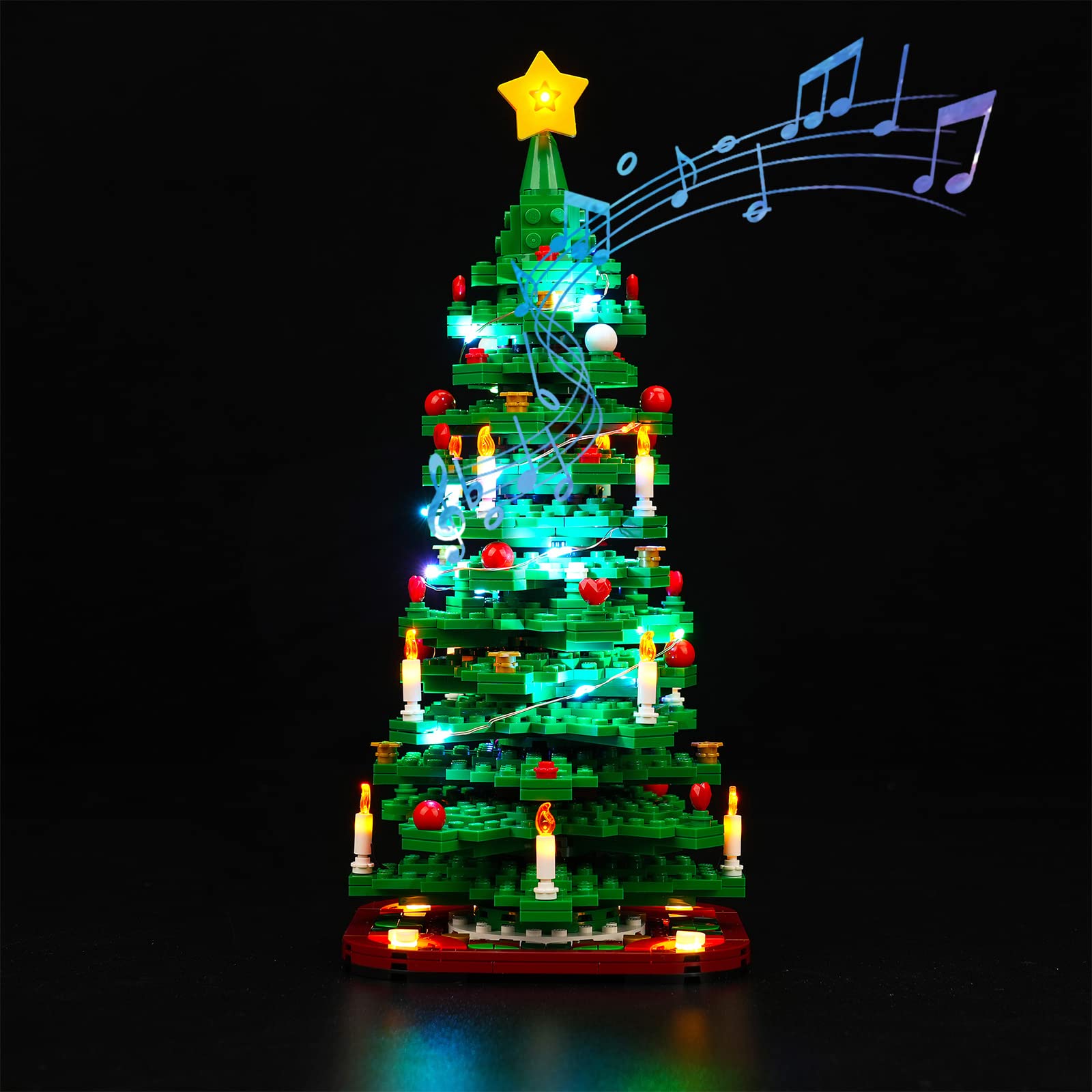 BrickBling Music Version - Kit Luci LED per Albero di Natale