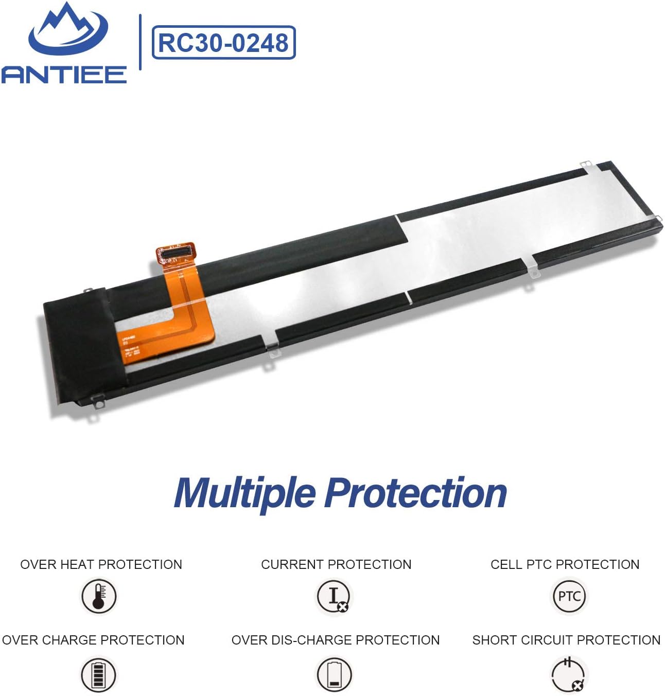 Antiee Batteria Laptop RC30-0248 15.4V 80Wh - immagine 5