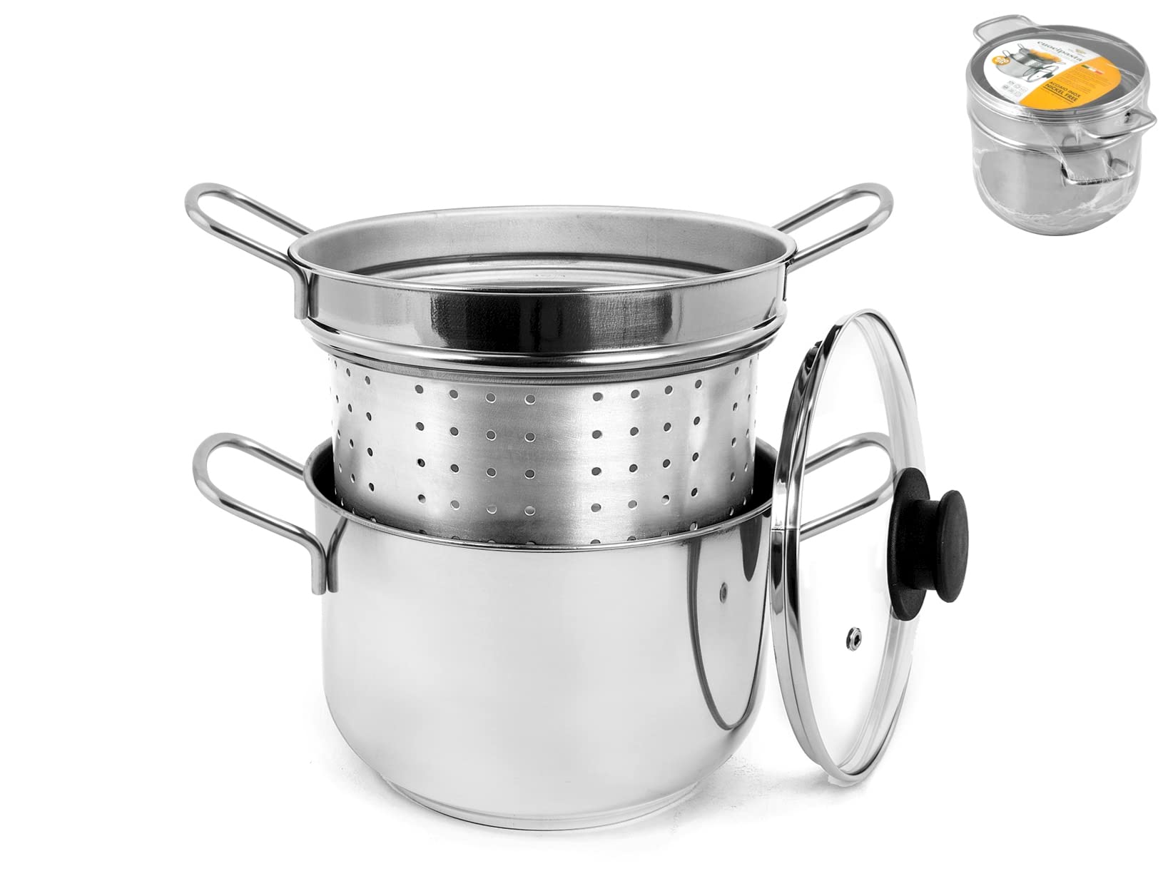 Royal Norfolk Cuocipasta Acciaio Inox 20cm