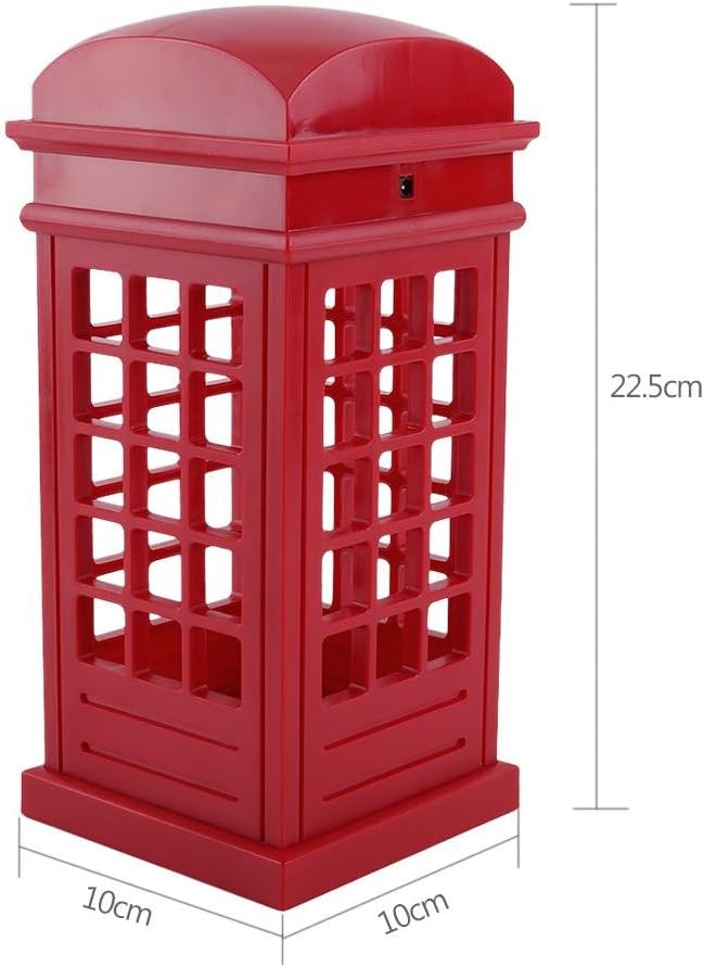 Lampada da Notte LED Touch Sensor - London Telephone Booth - immagine 3