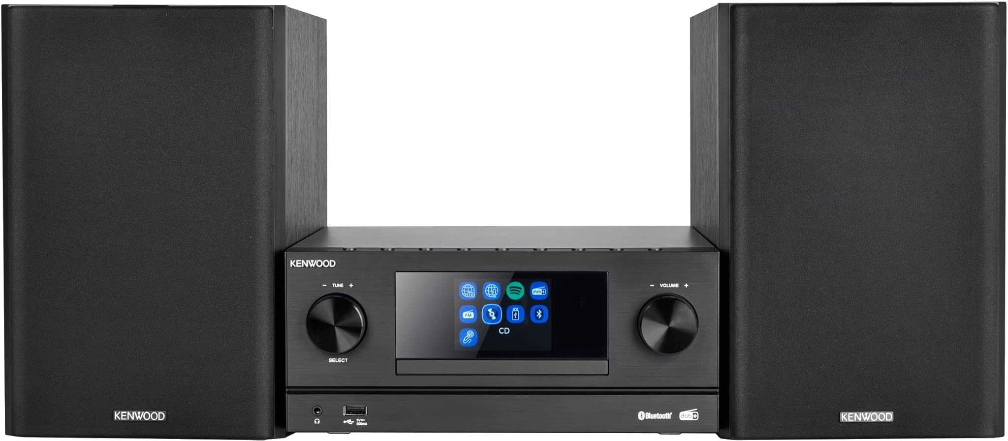 Kenwood M-9000S - Sistema Micro HiFi Stereo, Black
