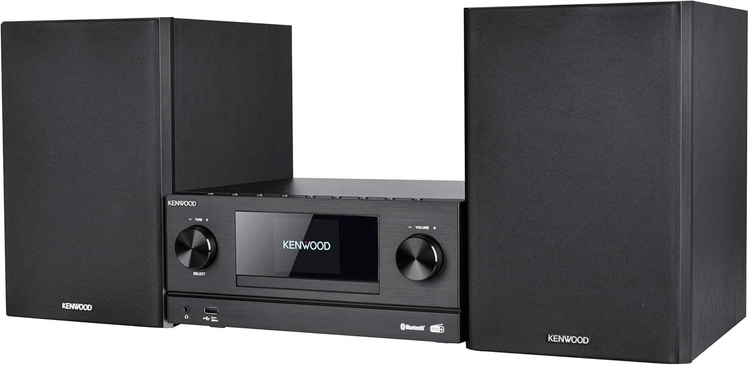 Kenwood M-9000S - Sistema Micro HiFi Stereo, Black - immagine 5