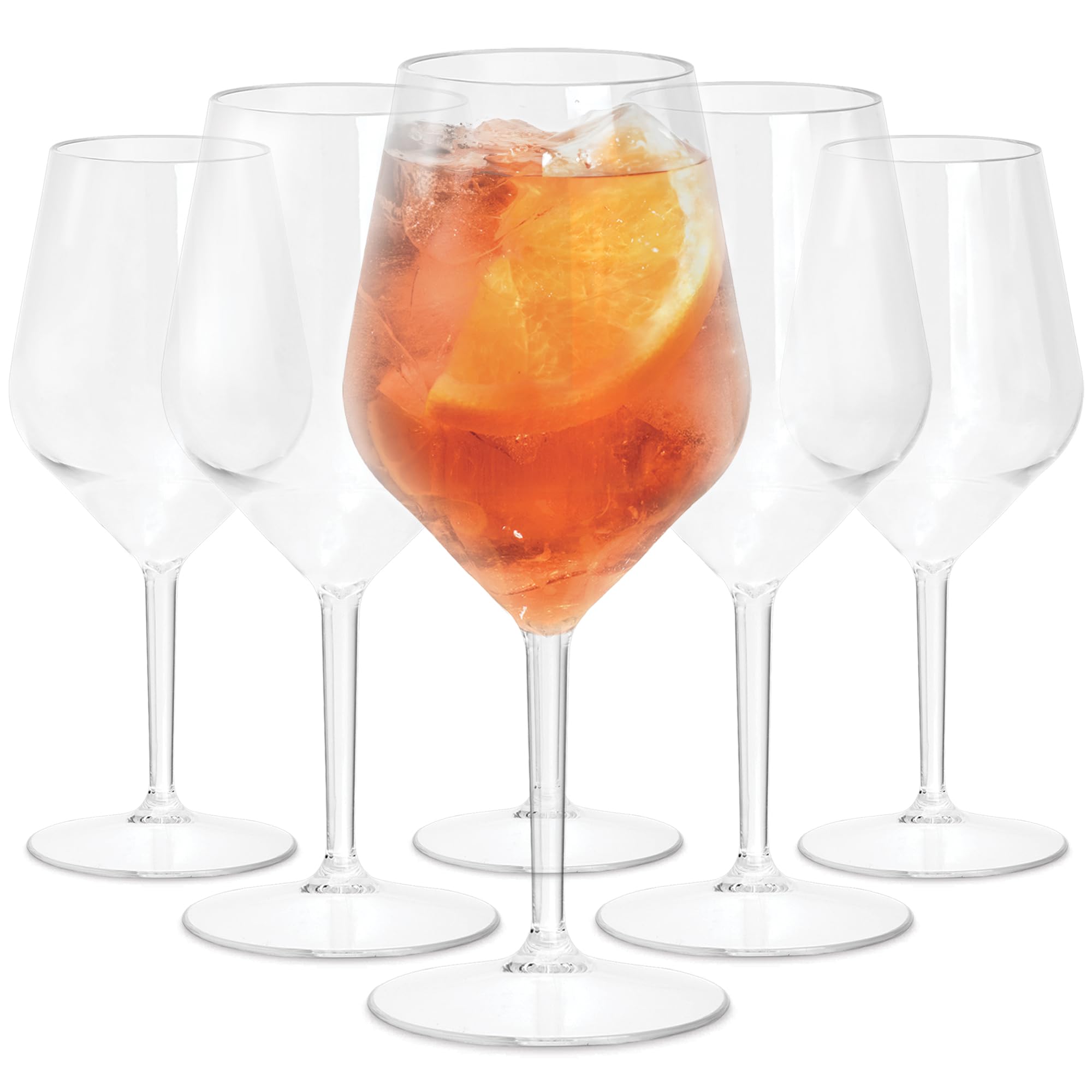 TUNDRA - Set 6 Calici in Plastica Tritan® 47 cl
