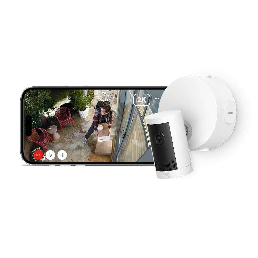 Ring Videocamera Esterna Plus Power-Over-Ethernet - immagine 2