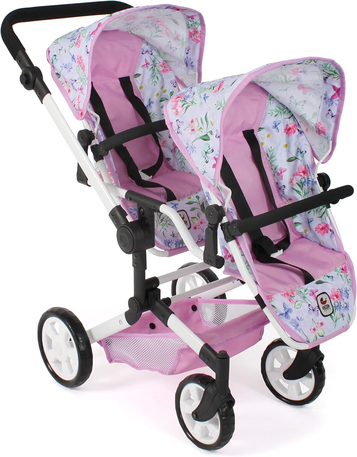 Bayer Chic 2000 - Passeggino Duo Linus Flowers - immagine 1