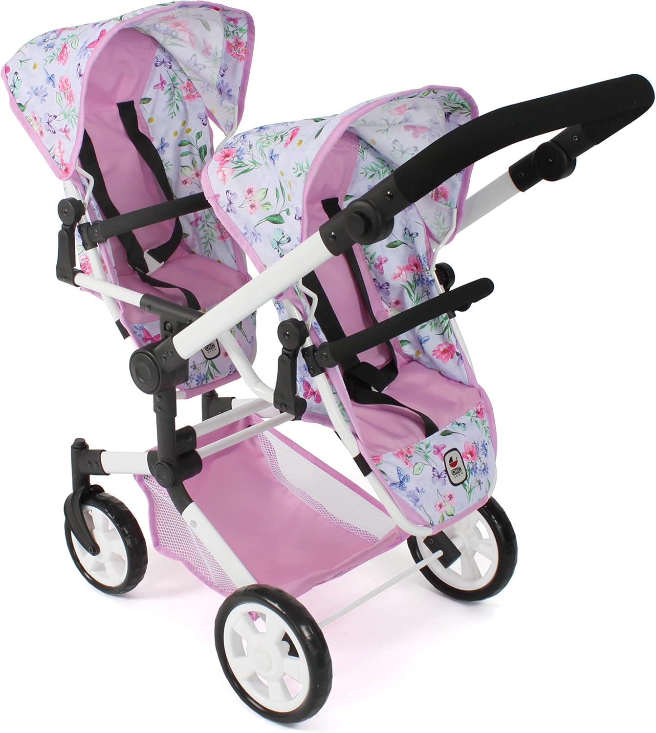 Bayer Chic 2000 - Passeggino Duo Linus Flowers - immagine 4