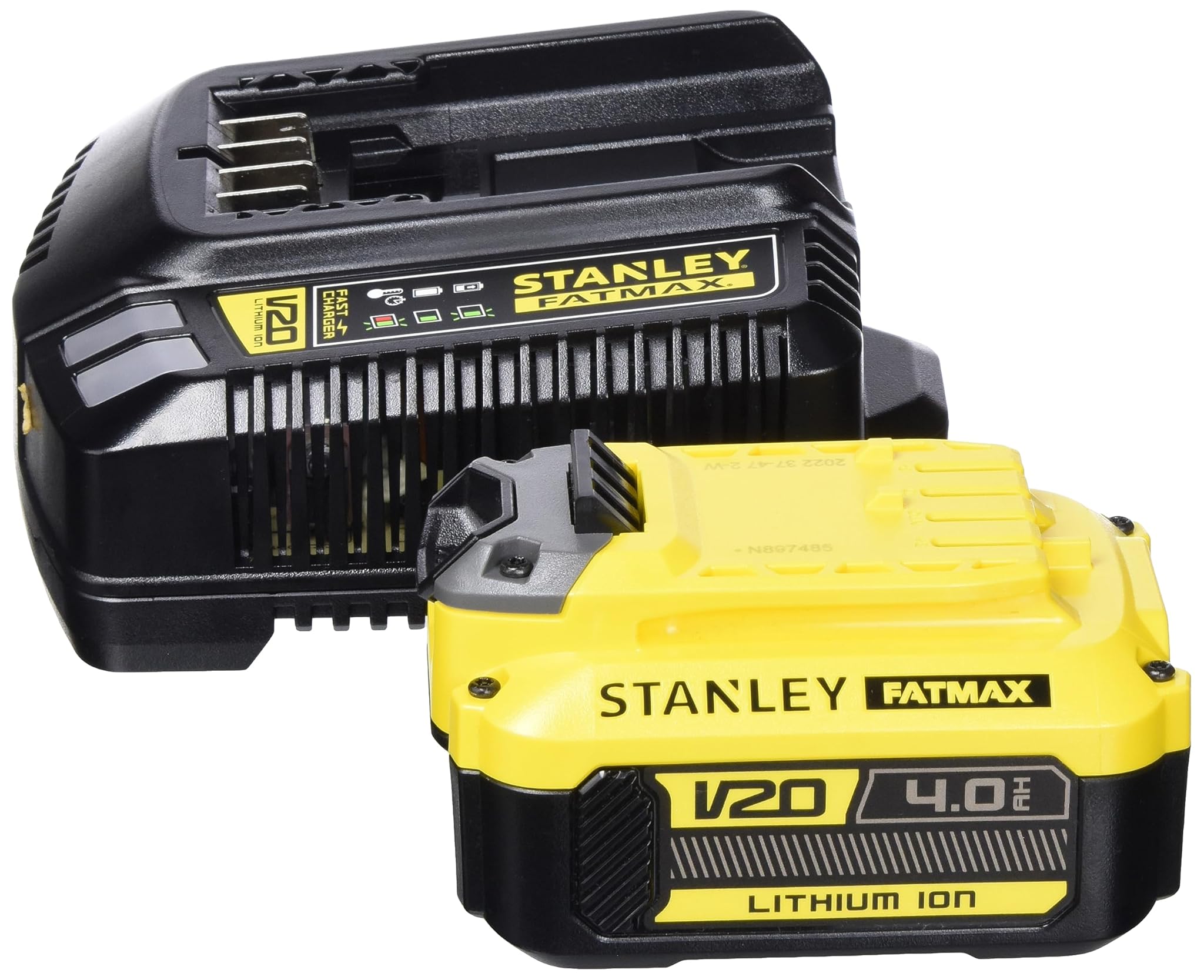 STANLEY FATMAX TRAPANO AVVITATORE A PERCUSSIONE BRUSHLESS V20, SFMCD721D2K-QW