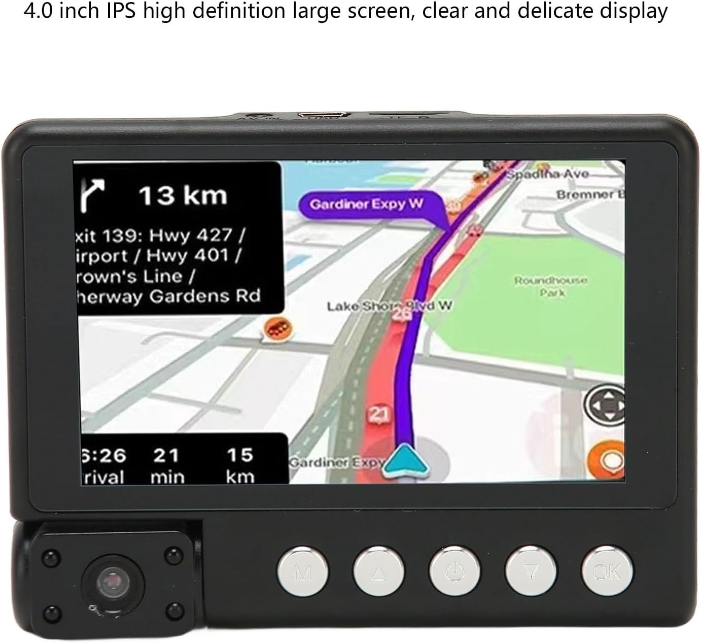 Dash Cam HD 1080P per Auto con GPS WiFi - immagine 5