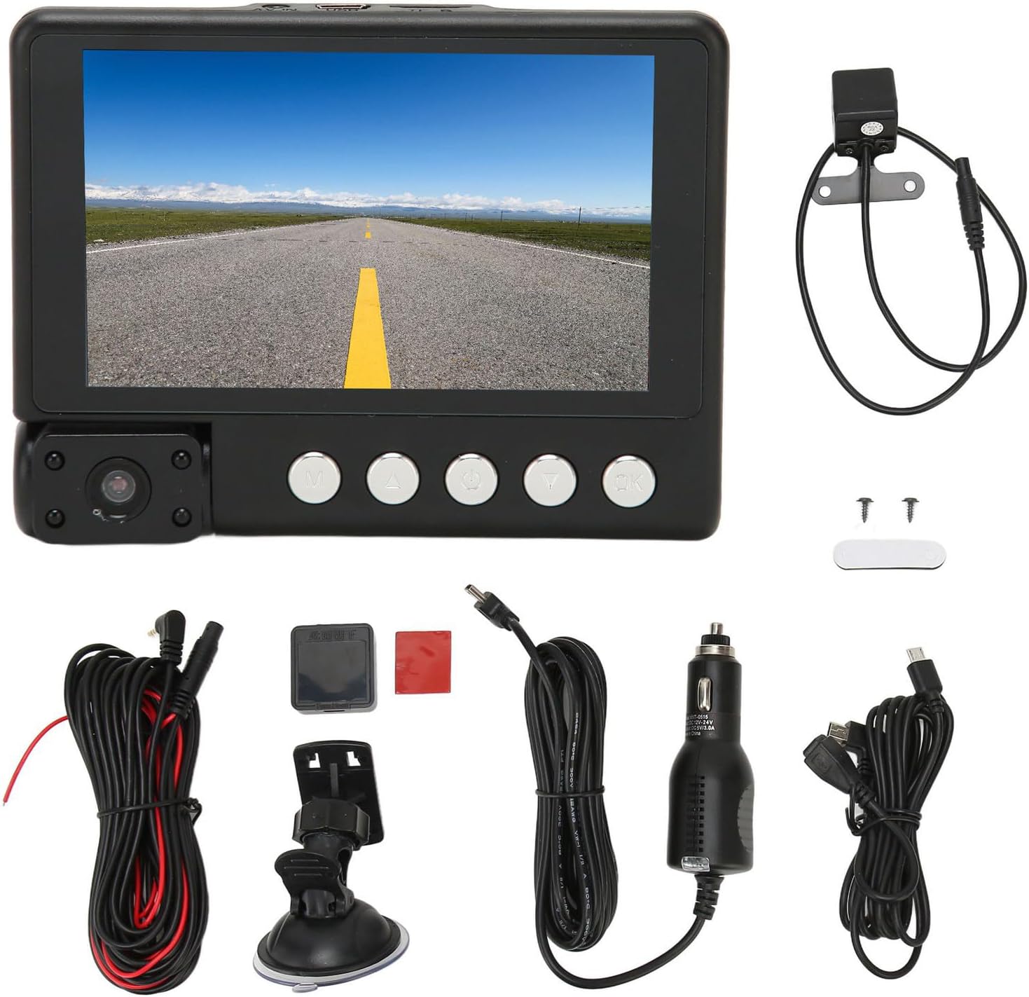 Dash Cam HD 1080P per Auto con GPS WiFi - immagine 7