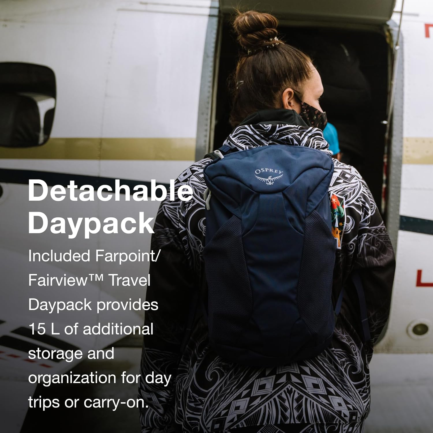 Osprey Farpoint 70 Zaino Uomo (Pacco da 1) - immagine 6