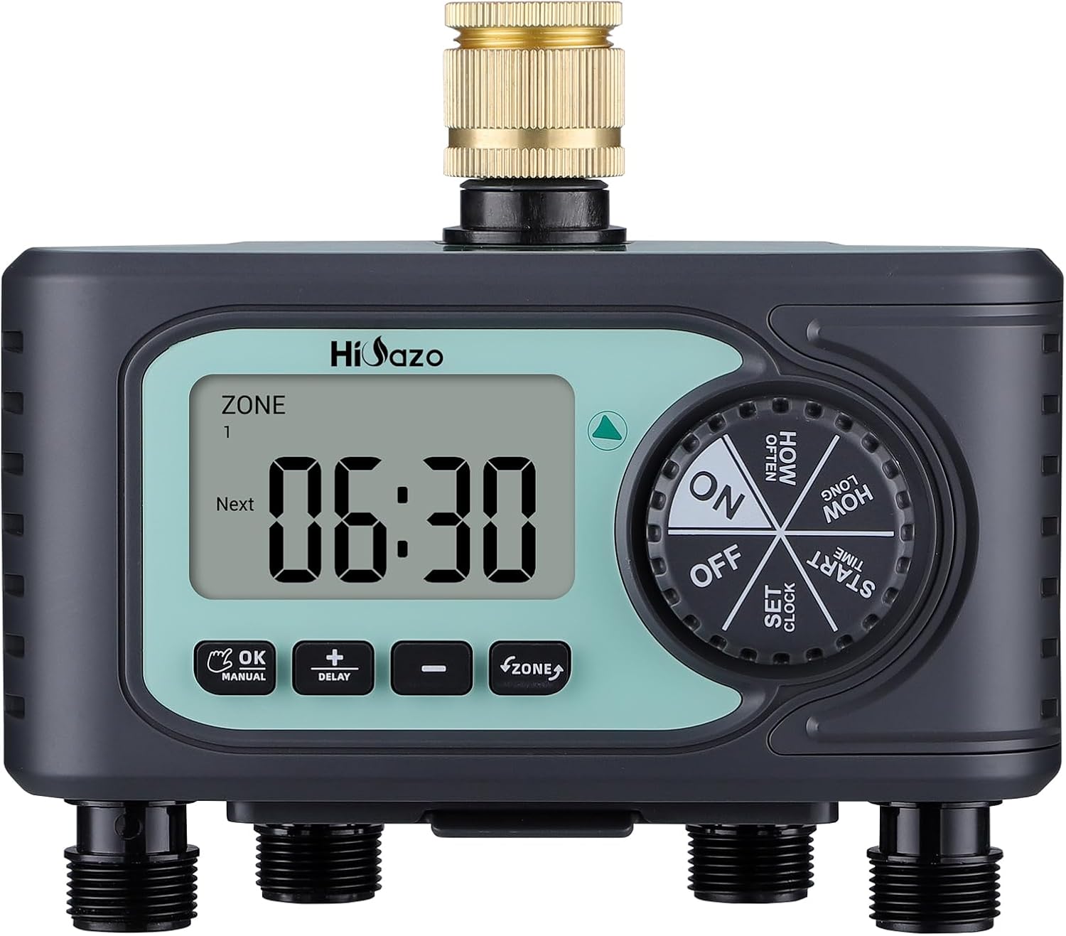 HiOazo Centralina Irrigazione 4 Vie Automatica