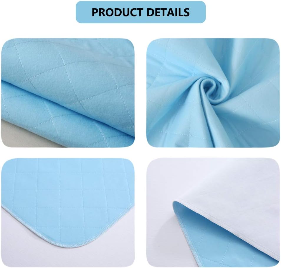 Beedsooth Traversa Impermeabile Lavabile, Blu 70x90cm - immagine 5