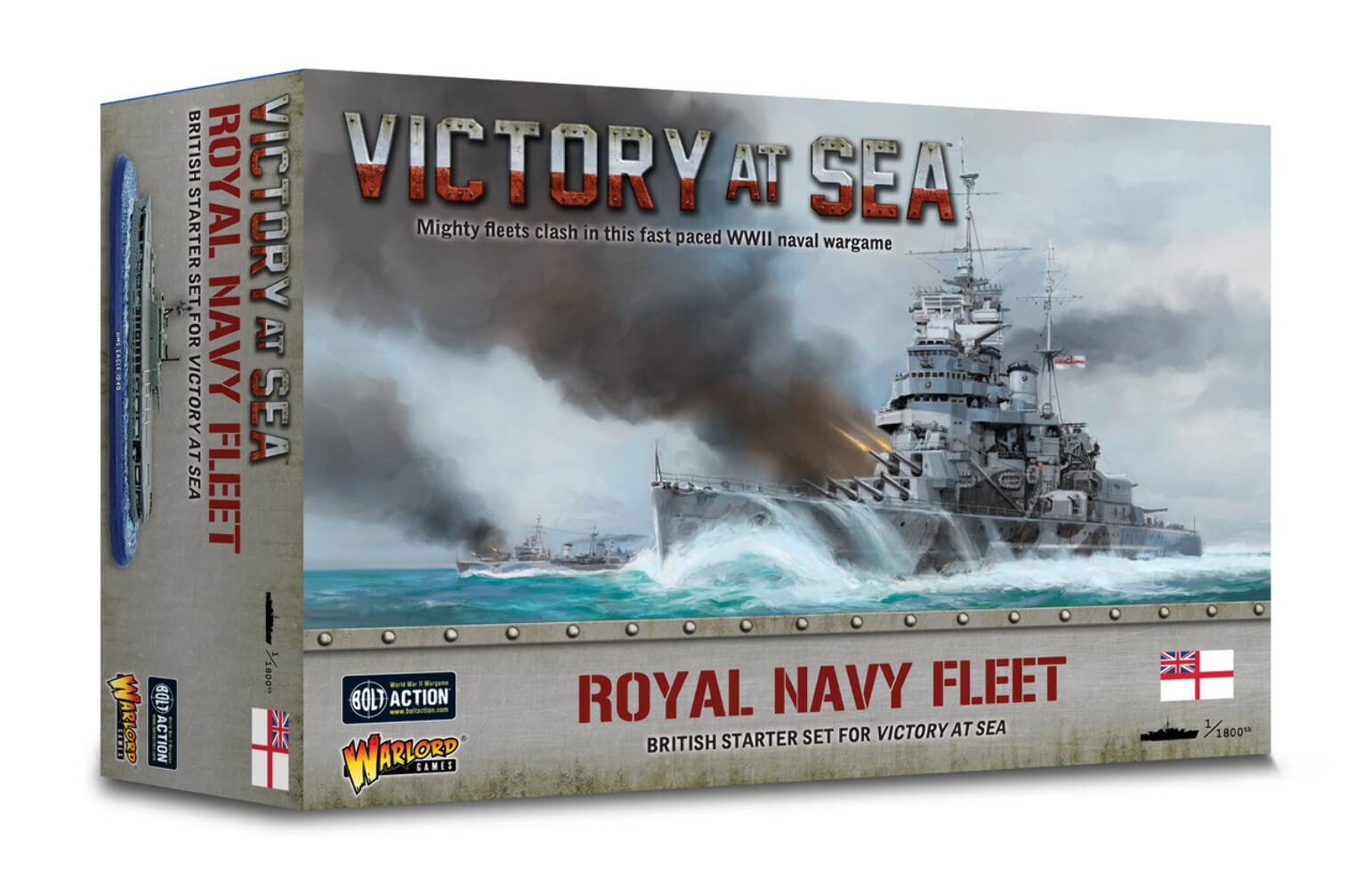 Warlord Games - Victory At Sea: Royal Navy Fleet (742412001)