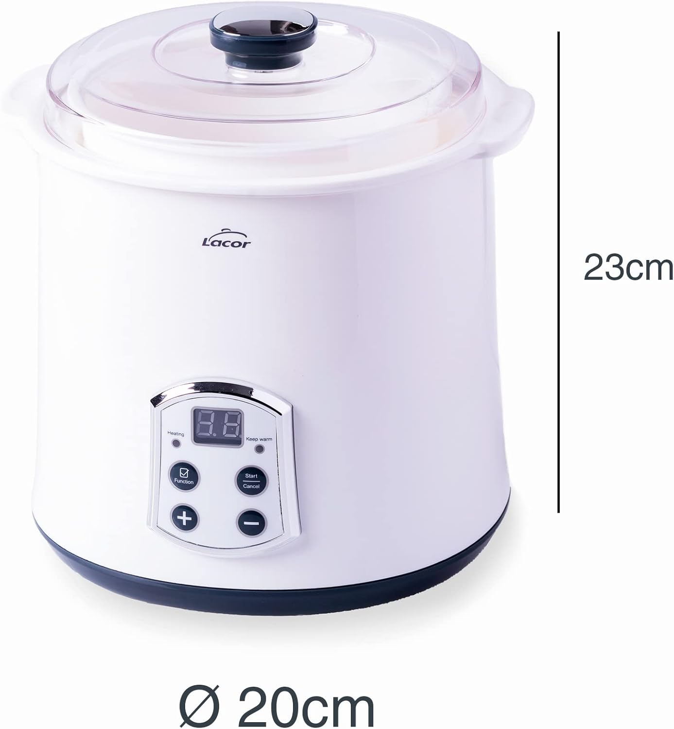 Lacor - 69243 - Supersillenciosa Maxi Yogurt Maker 2L - immagine 2