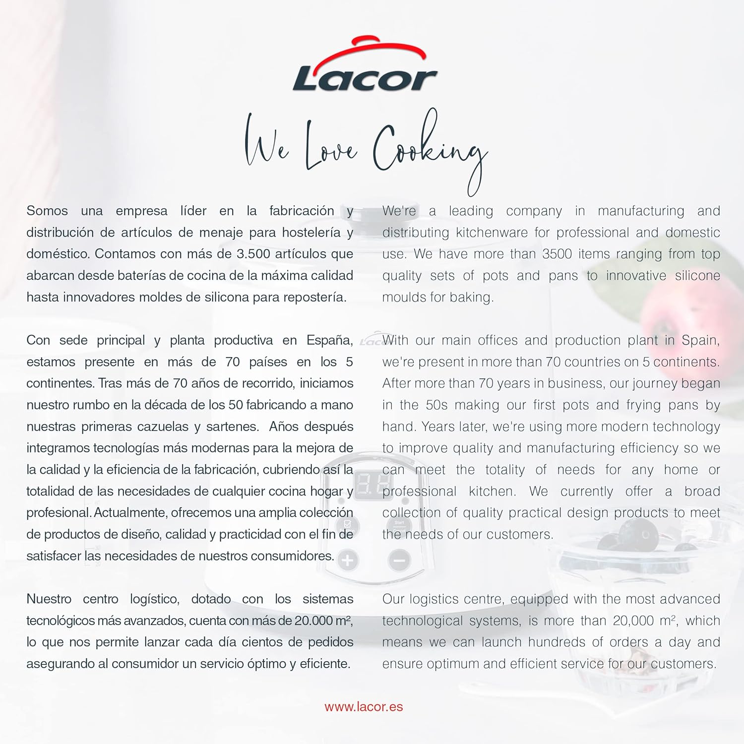 Lacor - 69243 - Supersillenciosa Maxi Yogurt Maker 2L - immagine 7