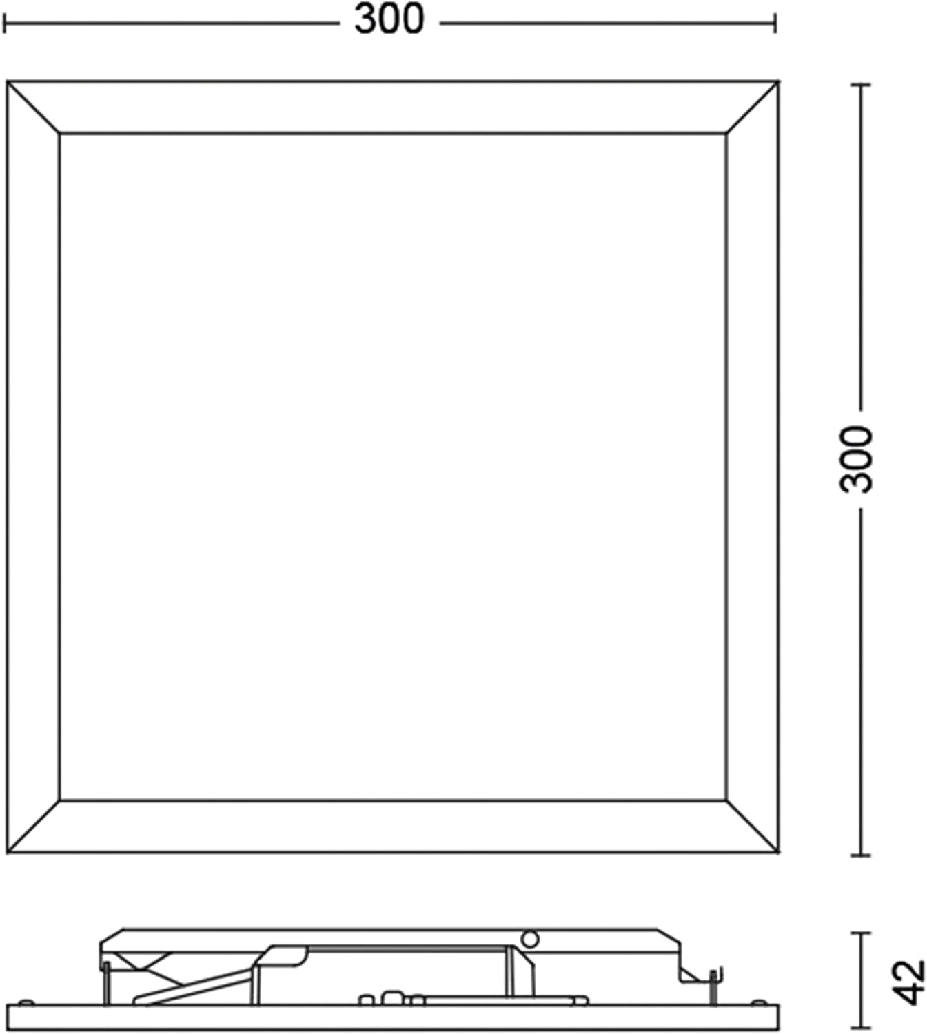 Philips LED Panel Square Plafoniera SceneSwitch 12W - immagine 4