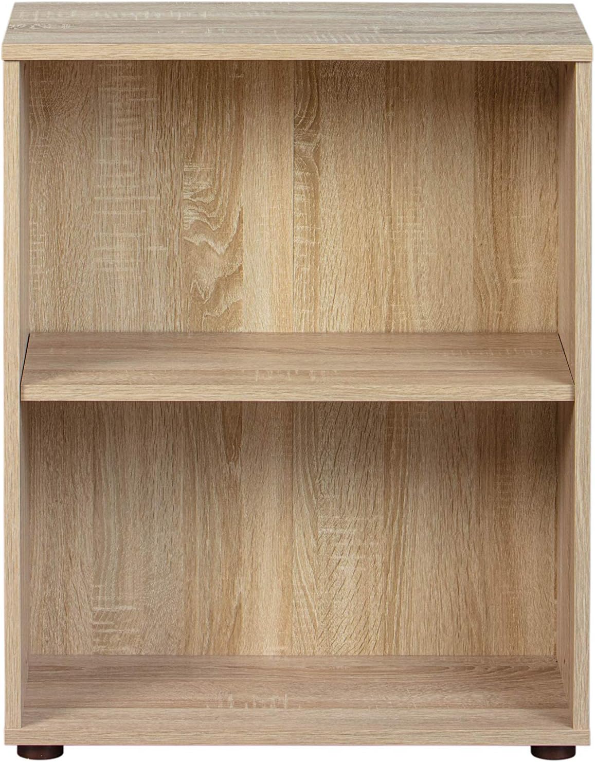 Inter Link Libreria Scaffale Libero 2 Vani, Rovere - immagine 4