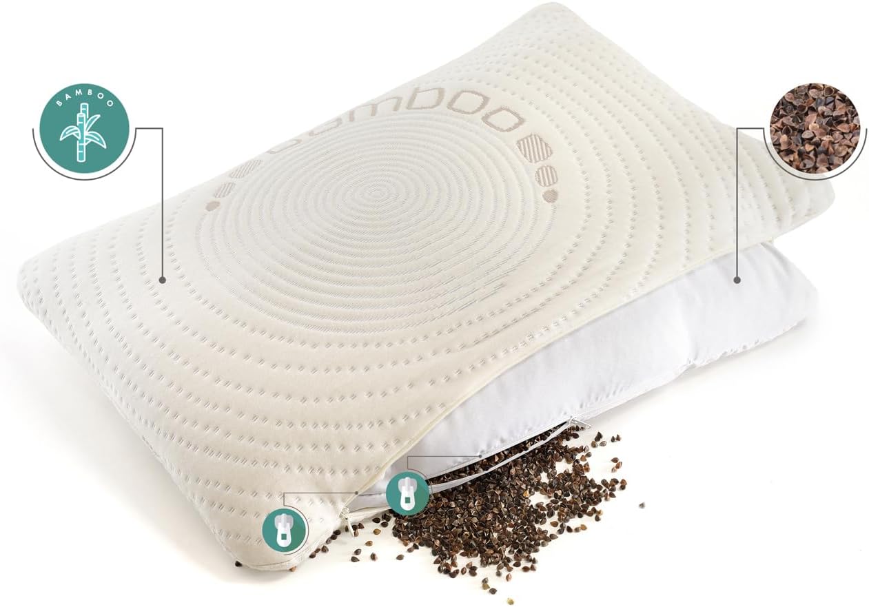 Cuscino per il Collo di Grano Saraceno 40x60 cm - immagine 2