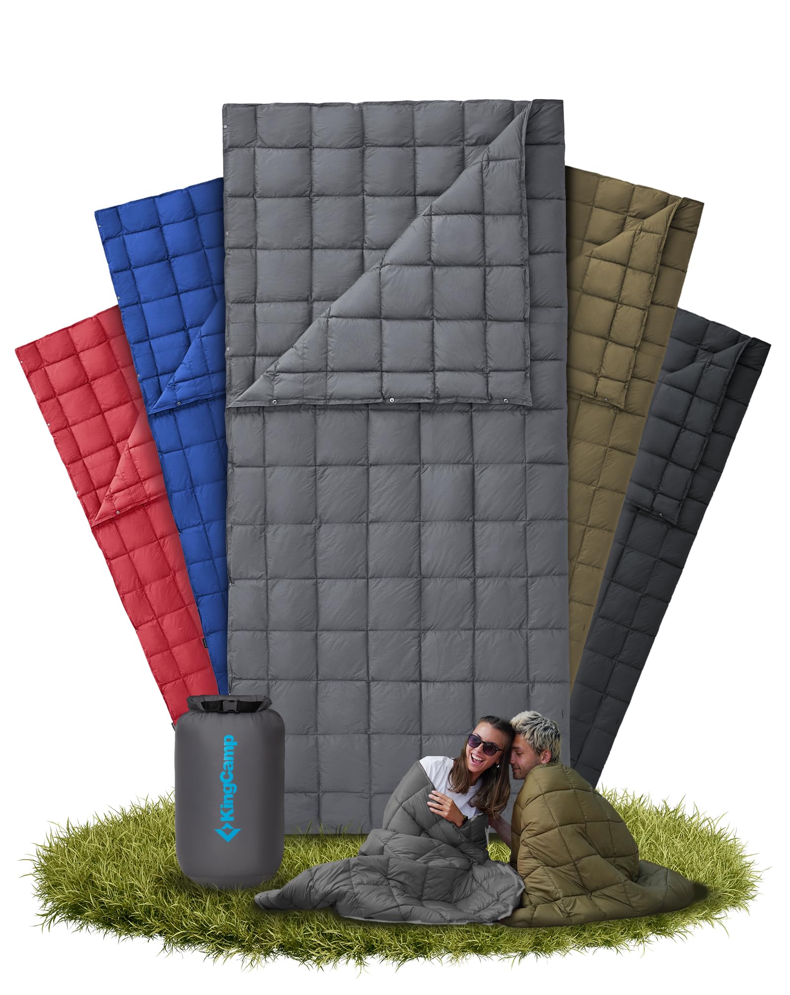 Kingcamp Coperta Termica Ultra Leggera Multifunzionale