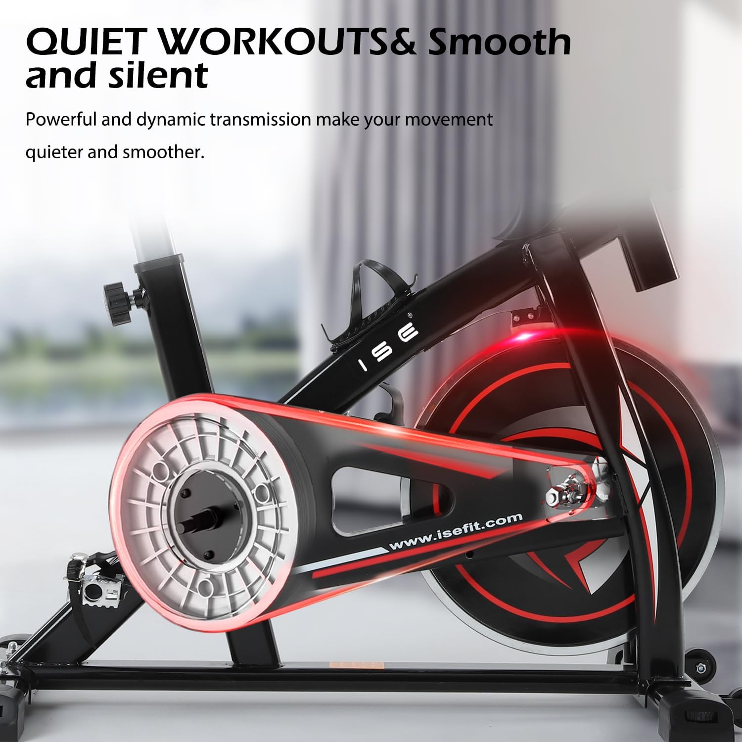 Ise Cyclette da Casa SY-7802 con Resistenza Regolabile - immagine 4