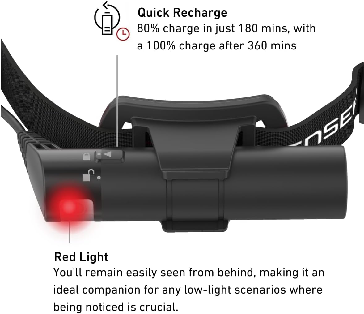 Ledlenser H8R SE - Lampada Frontale LED 700 Lumen - immagine 4