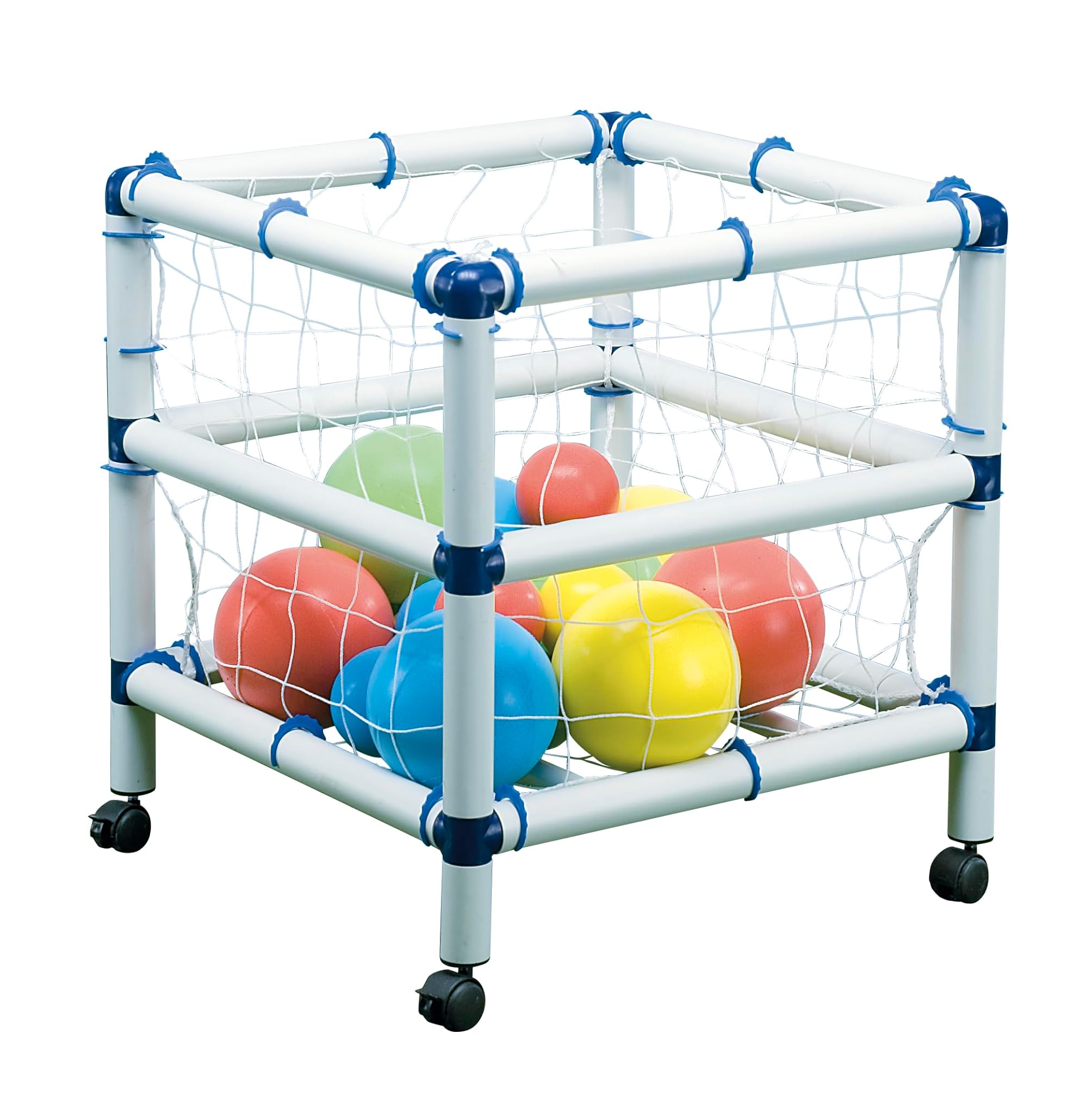 Contenitore Porta Palloni in Plastica con Ruote