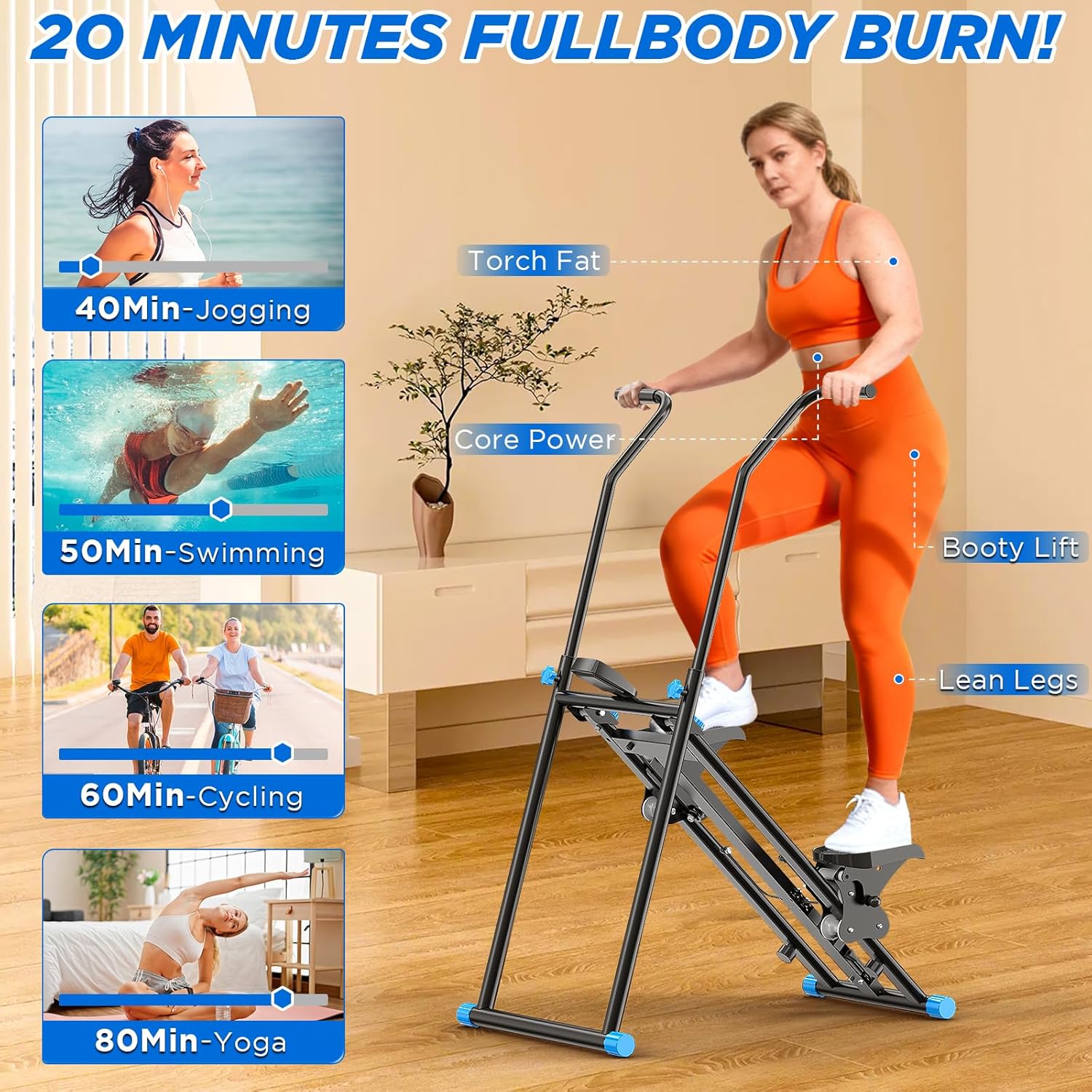 Stepper Pieghevole per Esercizi a Casa - immagine 6