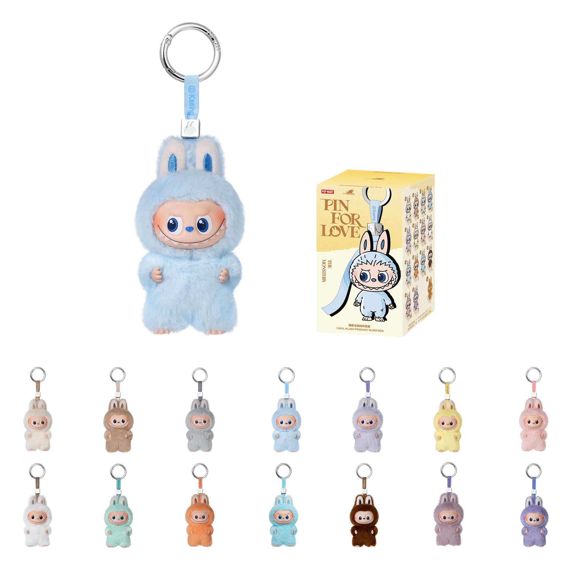 POP MART Labubu - Scatola Cieca Peluche in Vinile (A-M)